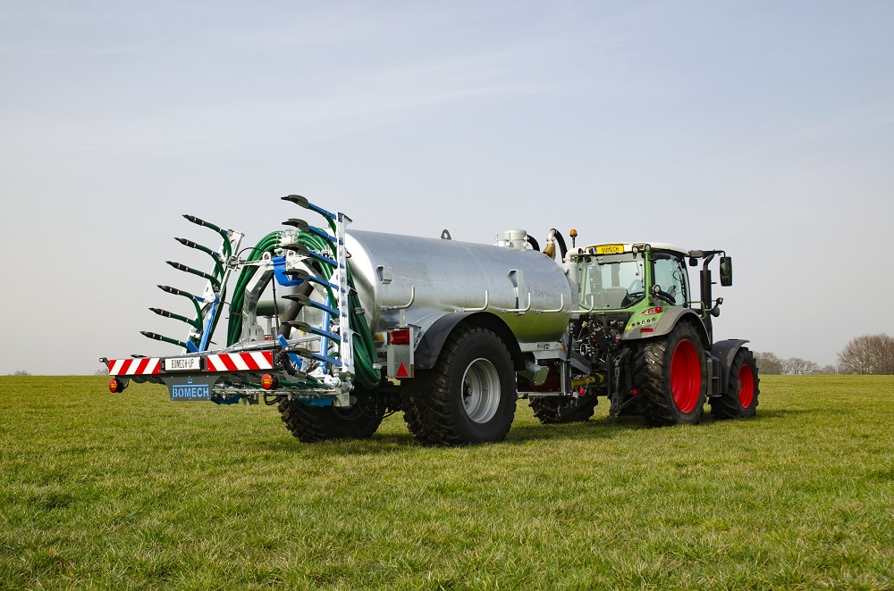 Bomech UP sleepvoetbemester: Flexibel, compact en voor elke tank