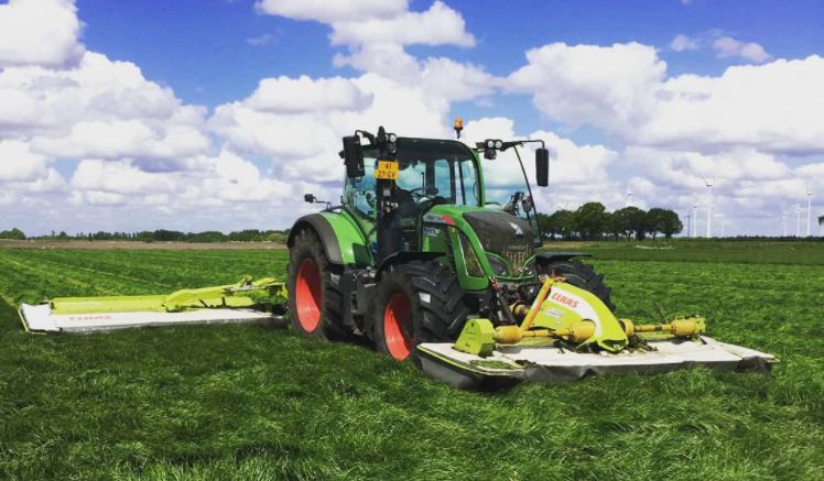 Fendt 720 met Claas Disco