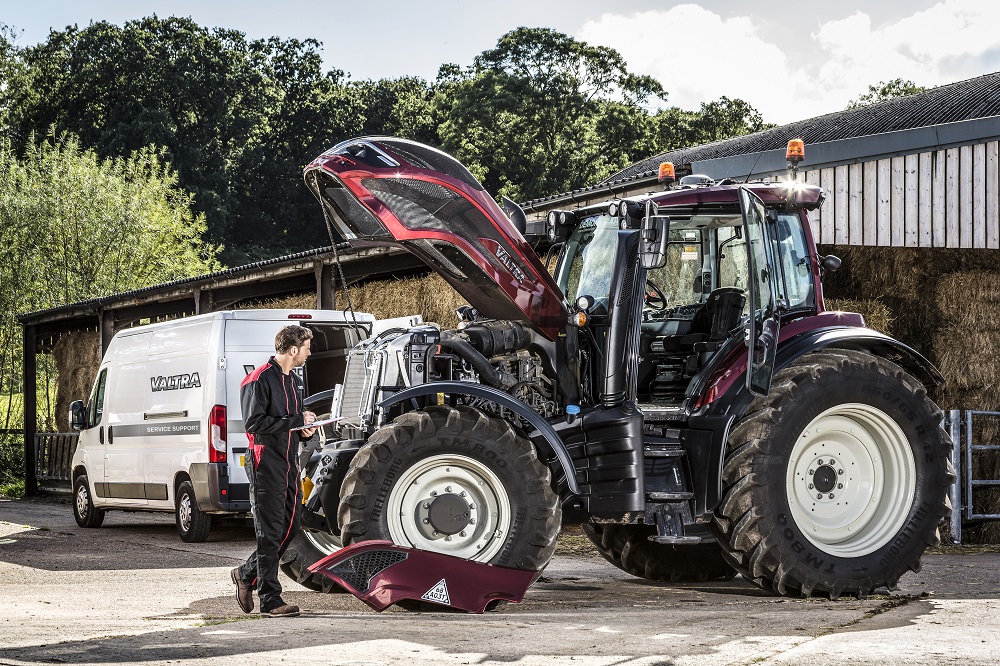 Storingen in de motor of defecte onderdelen kunnen snel ontdekt worden door het AGCO Machine Monitor Centre