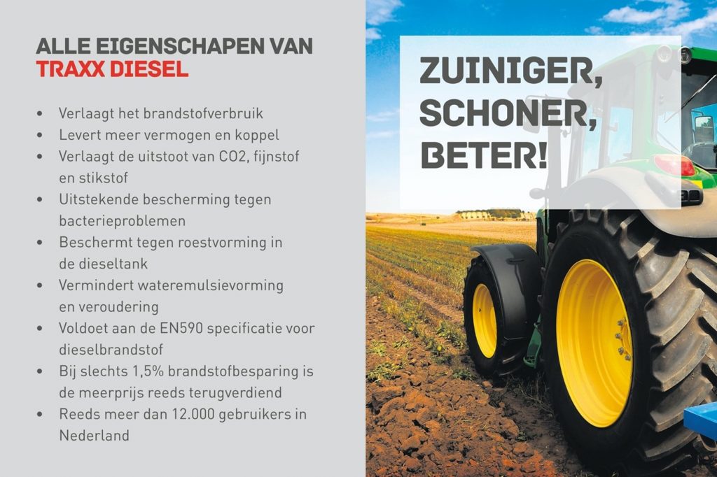 Wat is het verschil tussen TRAXX Diesel en gewone diesel?