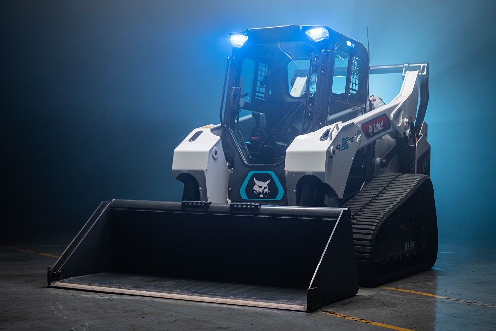 Bobcat T7X: de eerste volledig elektrische compacte rupslader ter wereld