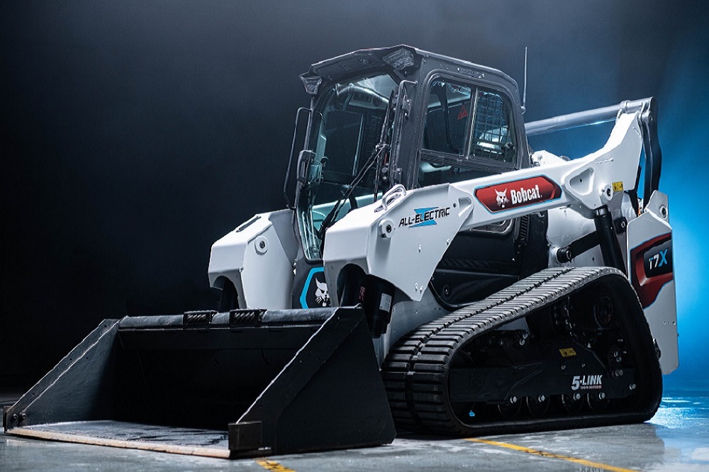 Bobcat T7X: de eerste volledig elektrische compacte rupslader ter wereld