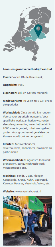 Breed gespecialiseerd, zowel in Nederland als over de grens