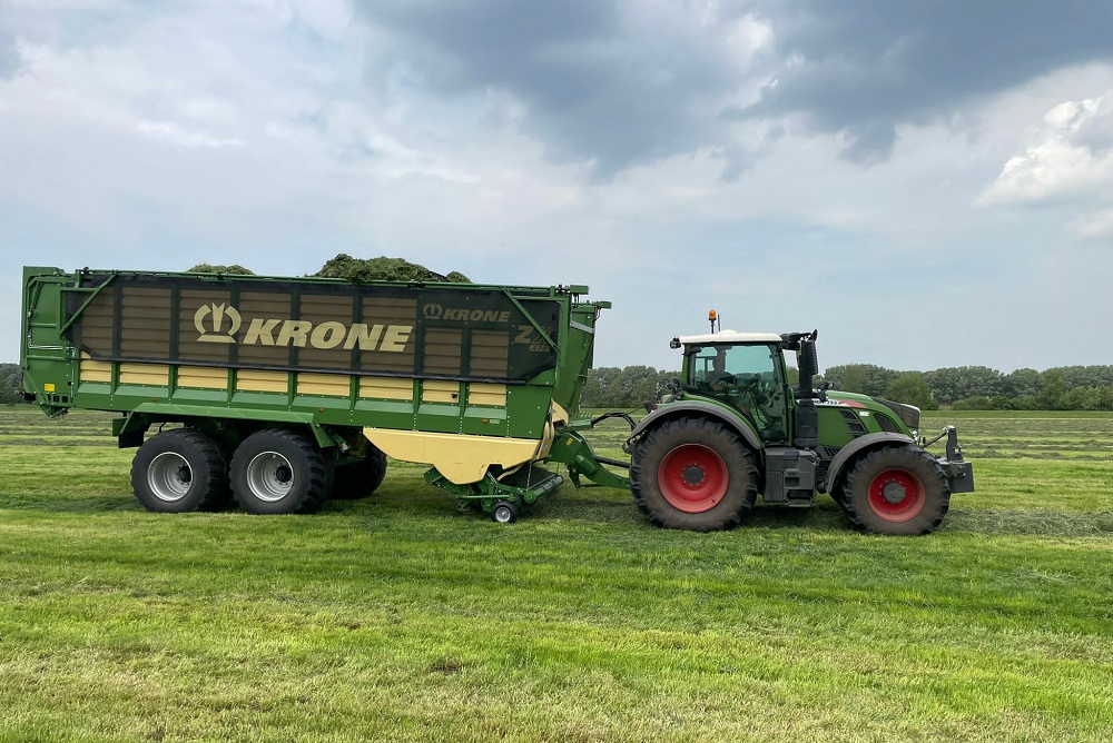 Landbouwloonbedrijf Krijnen tevreden met Krone ZX 470 GL