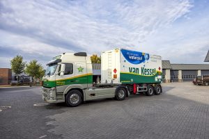 Van Kessel waterstoftrailer