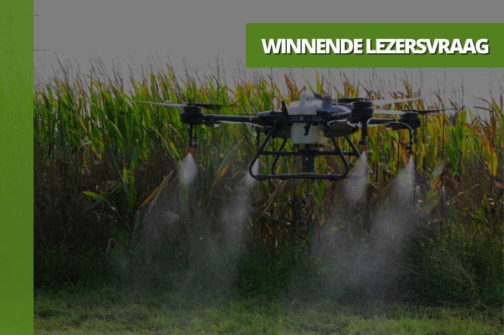 Kunnen drones op alle percelen, groot of klein, vlak of glooiend, worden ingezet?