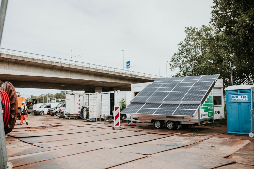 Zonne-energie neemt stokje over van diesel aggregaat