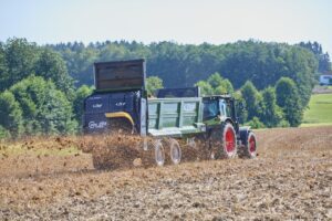 Nieuwe Fliegl KDS 255 meststrooier