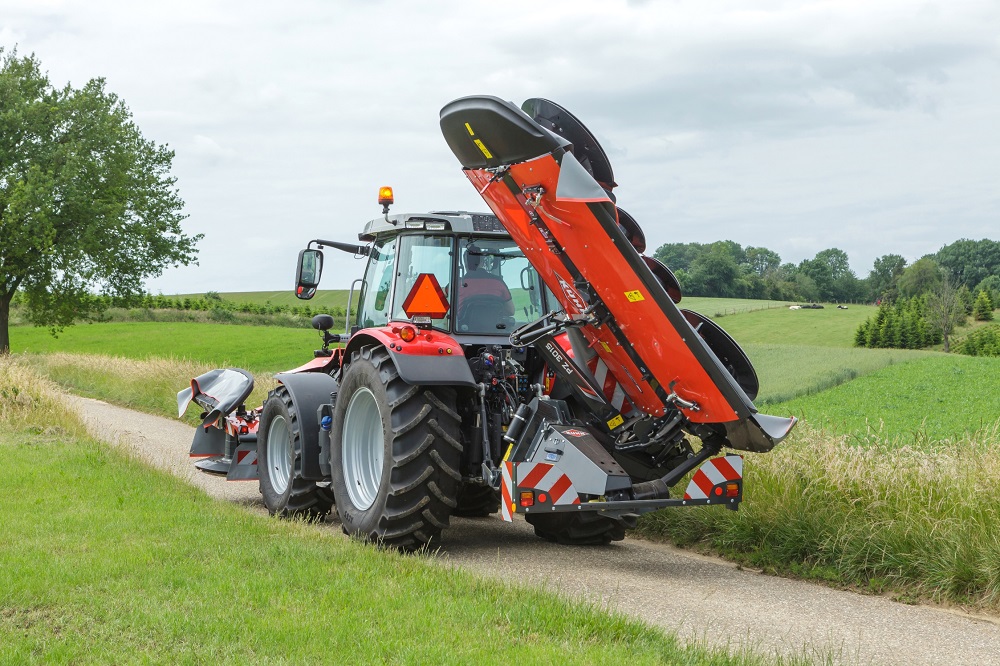 Kuhn PZ 3015 trommelmaaier met zwaardere aandrijving en middenophanging