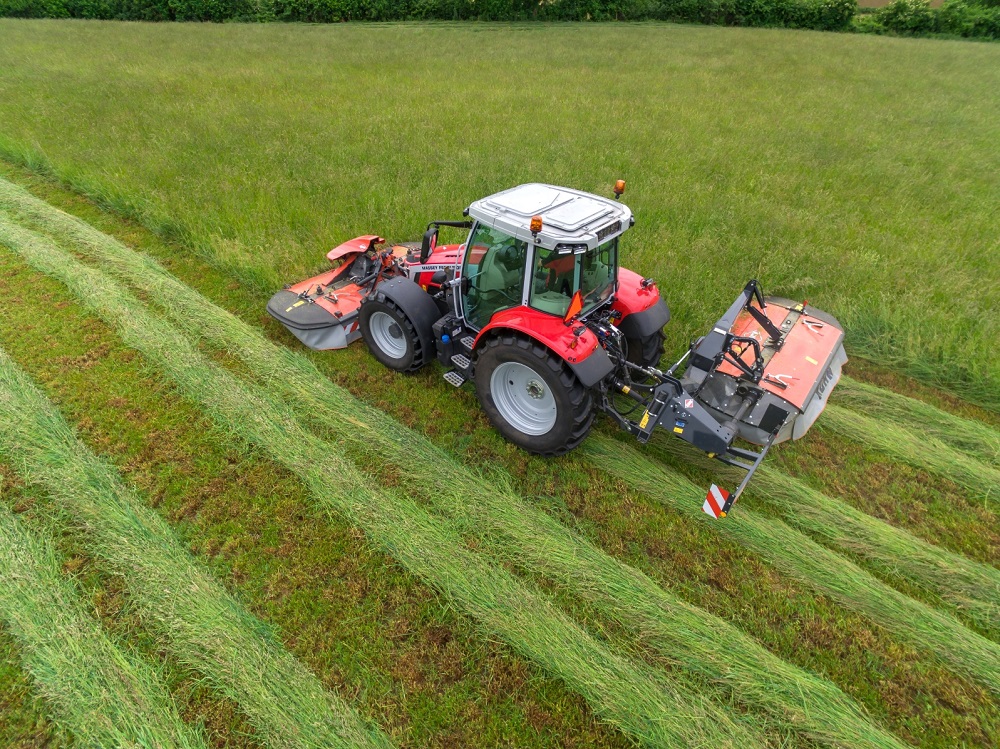 Kuhn PZ 3015 trommelmaaier met zwaardere aandrijving en middenophanging